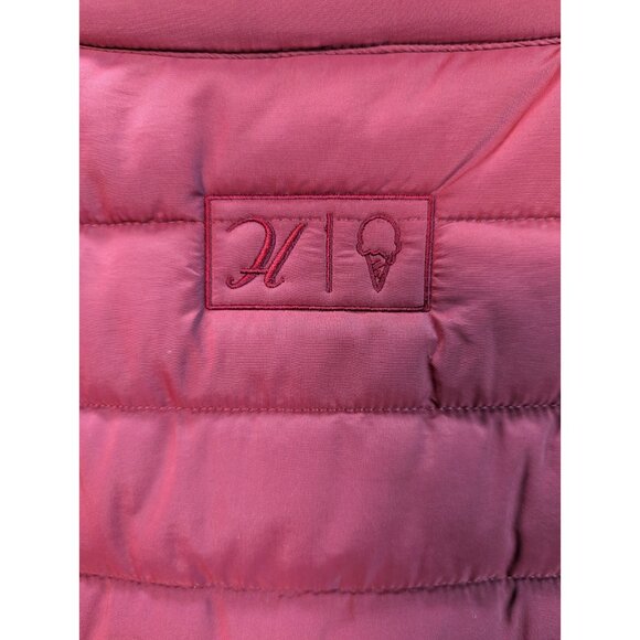 NWT NEW Johnnie-O Harwich Maroon Full Zip Puffer Vest - Mens XXL 2XL - Picture 3 of 6